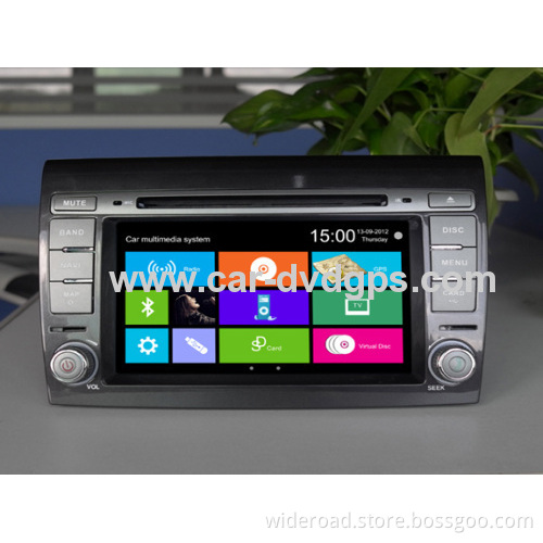 Wideroad Central Multimedia Fiat Bravo Gps Navi Tv Bt Blue&amp;me 